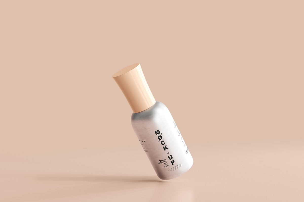 Aluminum Cosmetic Mockup Bundle, a Cups & Container Mockup by pmvch (Photo 137 of 206)