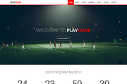 PlayMark - Sports Website Template, a Websites & App Template by SWART (Thumbnail 2 of 4)