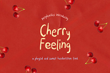 Cherry Feeling Handwritten Font