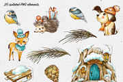 Christmas mood collection, an Animal Illustration by Belusuab (Thumbnail 2 of 13)