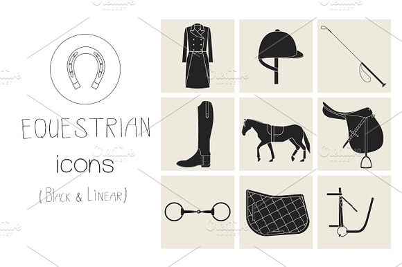 Equestrian Icons