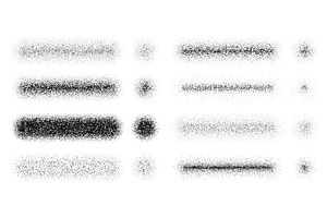 Stipple noise grain brushes, a Decorative Illustration by Buch&Bee