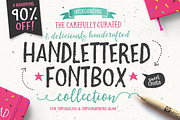 90% OFF- The Handlettered Fontbox, a Handwritten Font by Nicky Laatz (Thumbnail 1 of 15)