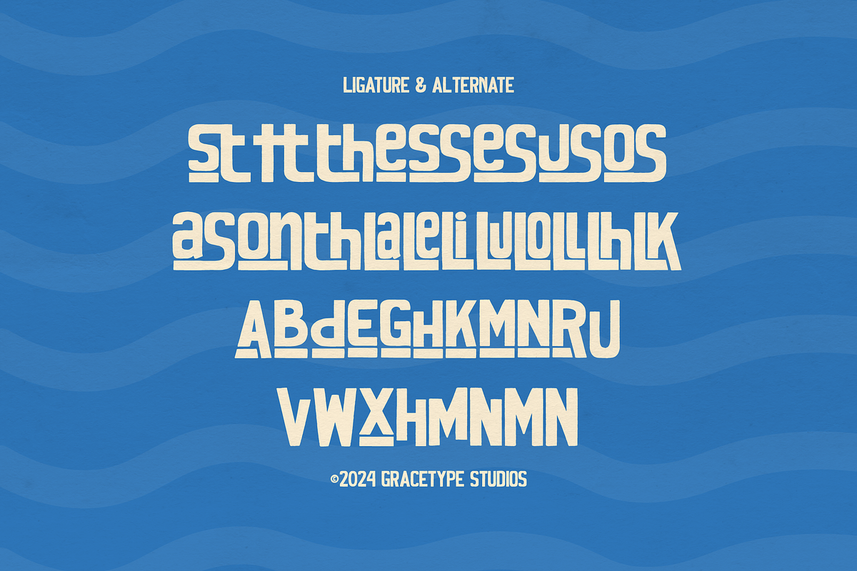 Homie Waves | Playful Hand Drawn, a Handwritten Font by gracetype_studio (Photo 11 of 12)