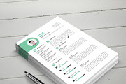 Simple Resume/CV, a Resume Template by Izalsye (Thumbnail 5 of 5)