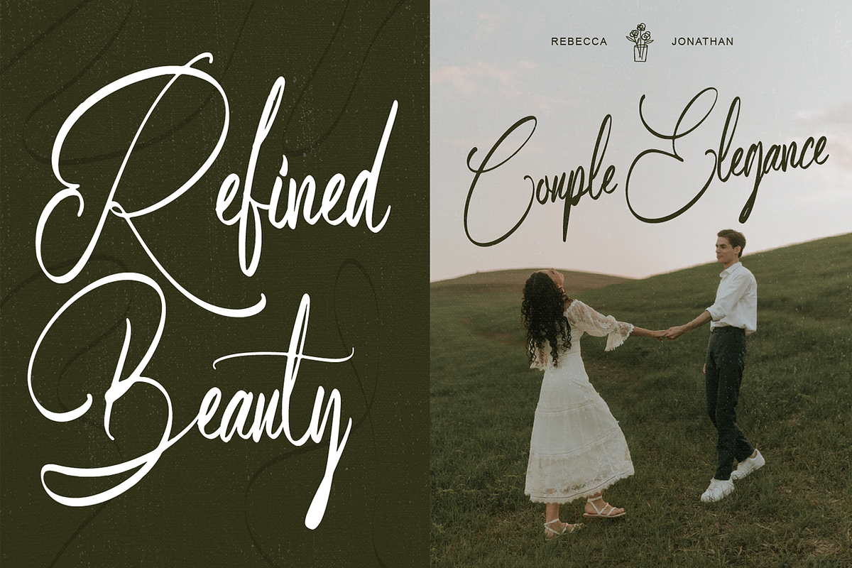 Kenetiga Gisela – Elegant Script, a Handwritten Font by Portocraft (Photo 6 of 10)