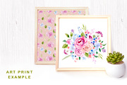 Watercolour Leaves and Floral Kit, a Texture Illustration by Maria Zebroff (Thumbnail 4 of 11)