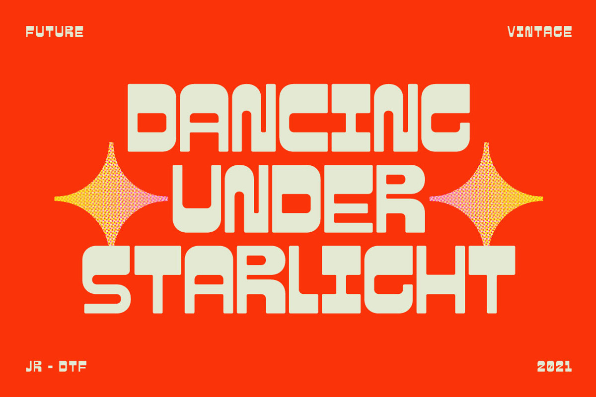 Nexbloc - Retro Futuristic Display, a Font by Juru Rancang Studio (Photo 5 of 10)