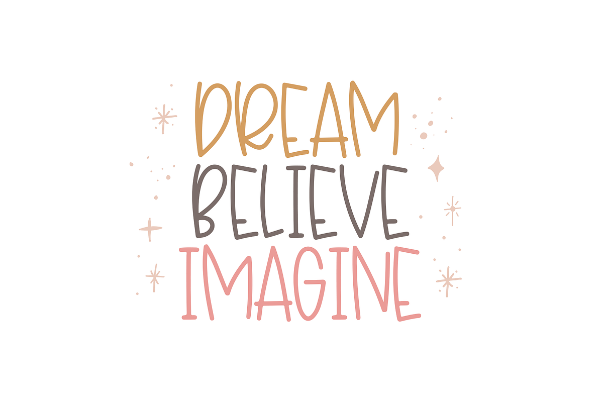 Sparkly | Fun Handwritten Font, a Font by KA Designs (Photo 8 of 8)
