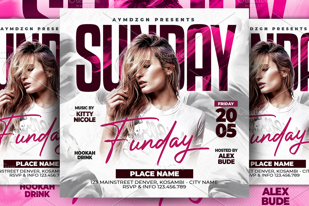 Night Club Flyer, a Flyer Template by AyumaDesign (Photo 1 of 2)