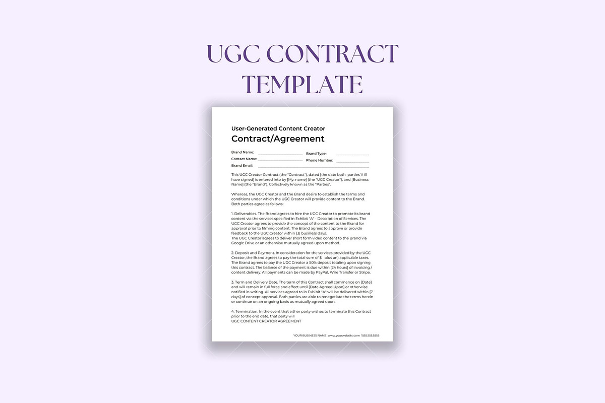 UGC Creator | Ugc creator portfolio, a Landing Page Template by Modernastic - Canva (Photo 5 of 5)