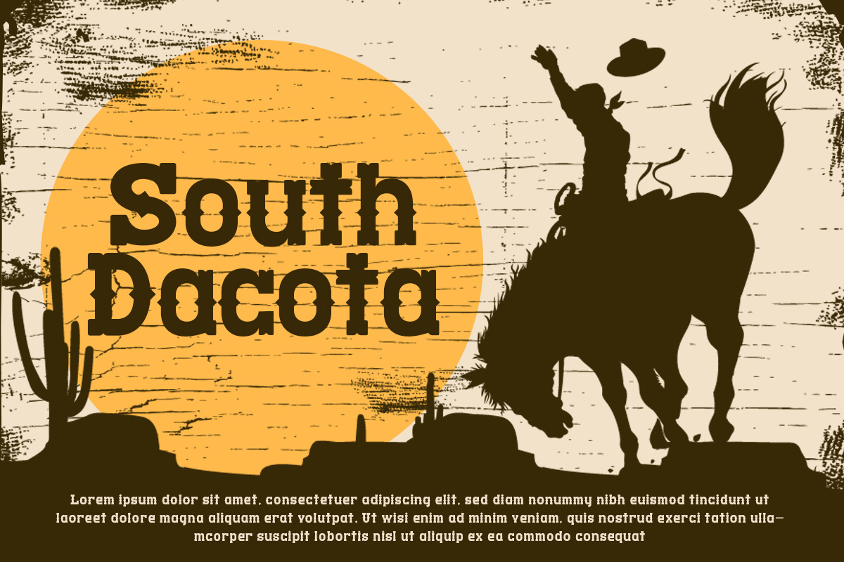 Prairie Wagon - Western Serif, a Slab Serif Font by RagamKata (Photo 7 of 10)