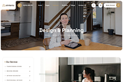Interior Design WordPress Theme + RT, a WordPress Template by Design Spade (Thumbnail 3 of 11)