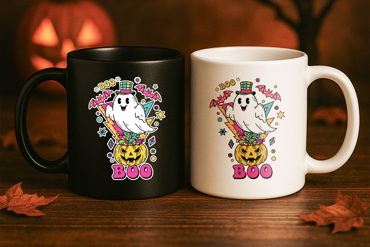 Retro Halloween, Hand-draw PNG, an Object Graphic by GlitterCraft (Photo 89 of 101)