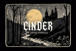 Cinder Typeface