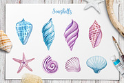 Beachy Boho watercolor, an Animal Illustration by AlexGreenArt (Thumbnail 8 of 17)