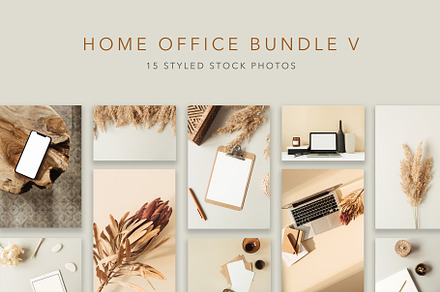 Home Office Bundle 5, a Business Photo by Floral Deco