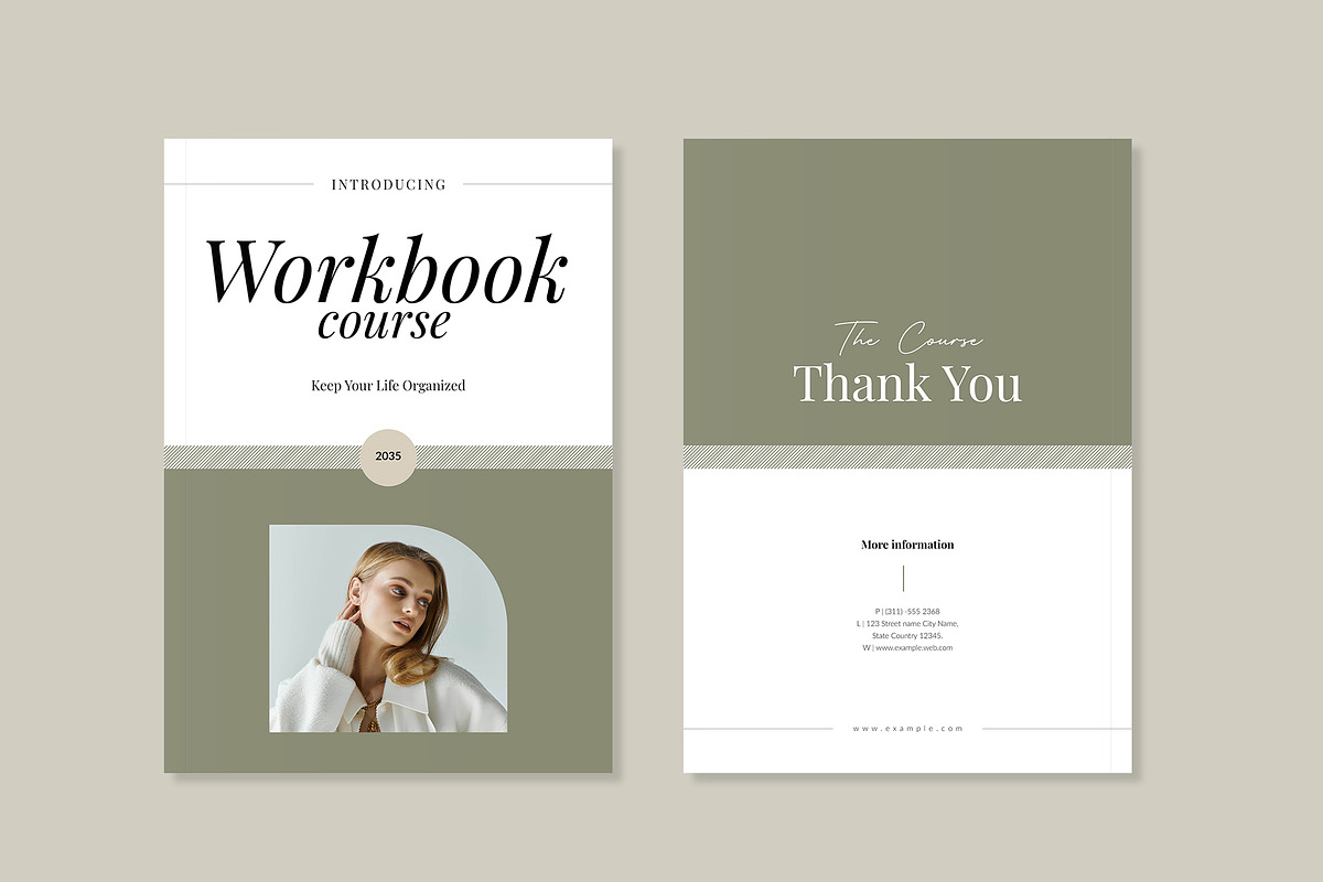 Online Course Workbook Template, a Brochure Template by Spark_Creative (Photo 9 of 10)