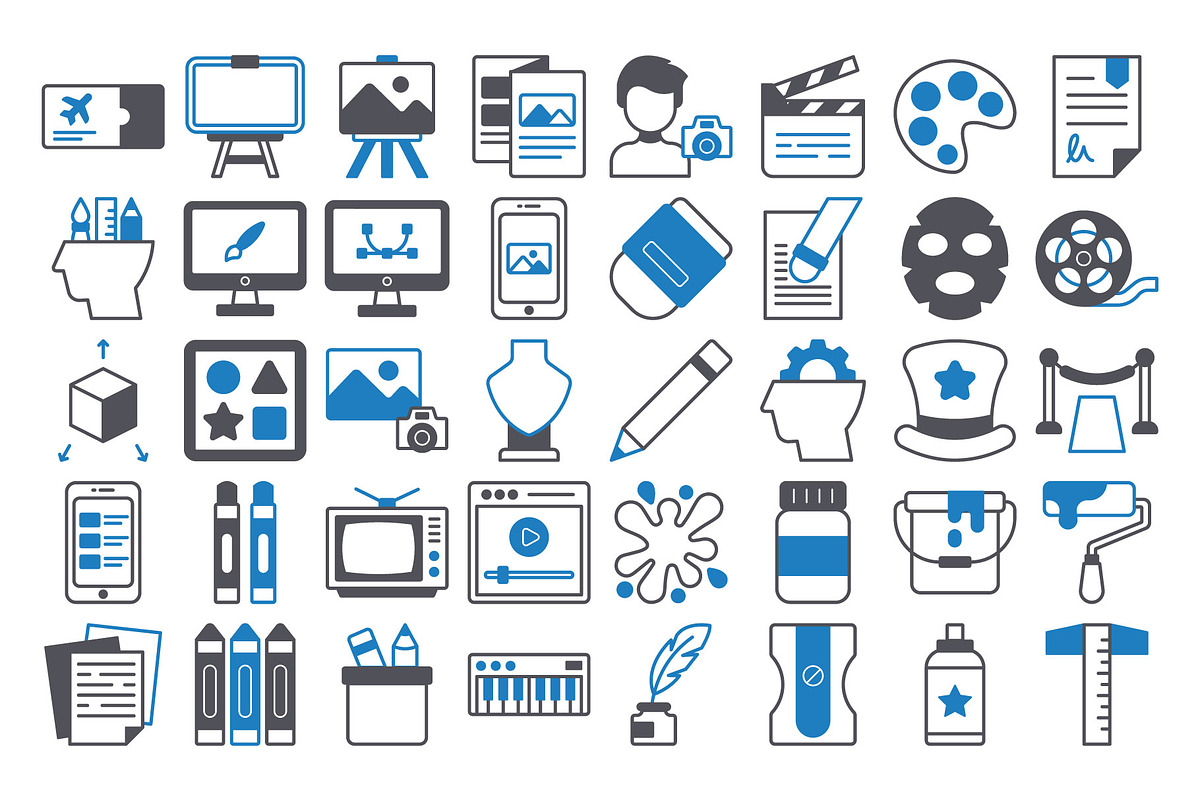 Art And Culture Icons Pack, an Icon by Vector Portal (Photo 4 of 5)