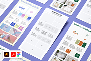 Brand Guidelines Template, a Branding & Logo Template by Made by Vova (Thumbnail 1 of 4)