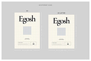 EGOSH Editorial Lookbook, a Magazine Template by Arif Tri Ananta (Thumbnail 6 of 14)