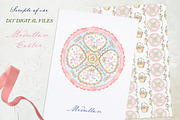 Easter Pink Medallion, a Graphic by LABFcreations (Thumbnail 3 of 4)