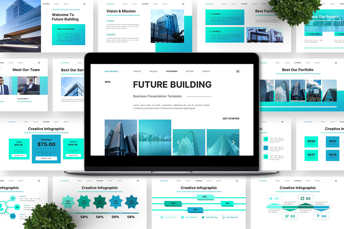 Future Building - Business Keynote, a Presentation Template by Deepslide Studio (Photo 3 of 6)
