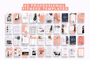 Fitness EBook Canva Template