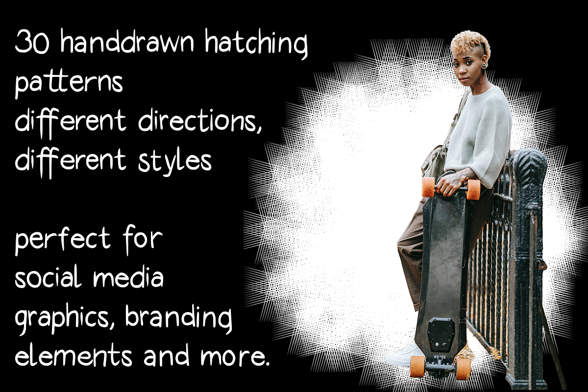 Hatched Bold Patterns, a Pattern Graphic by wodnerwoman (Photo 3 of 10)