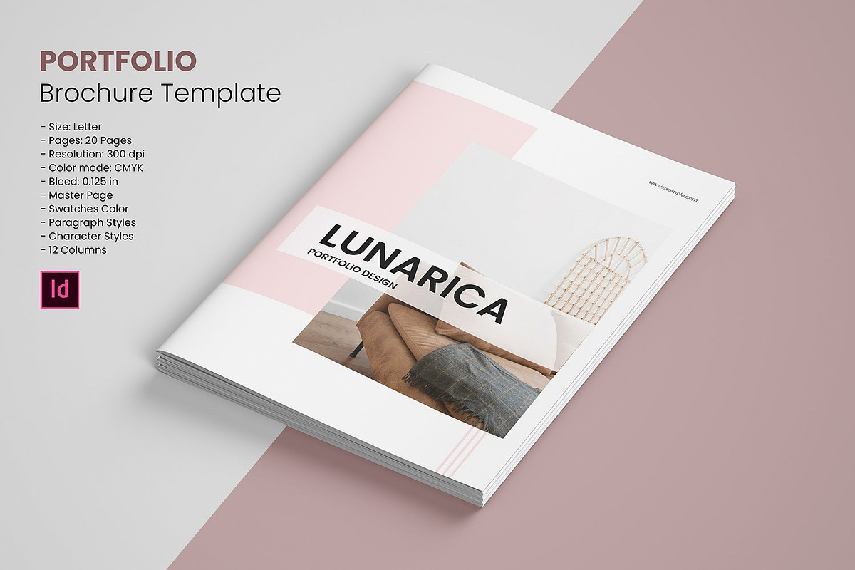 Design Portfolio Template, a Brochure Template by Template Shop (Photo 1 of 11)