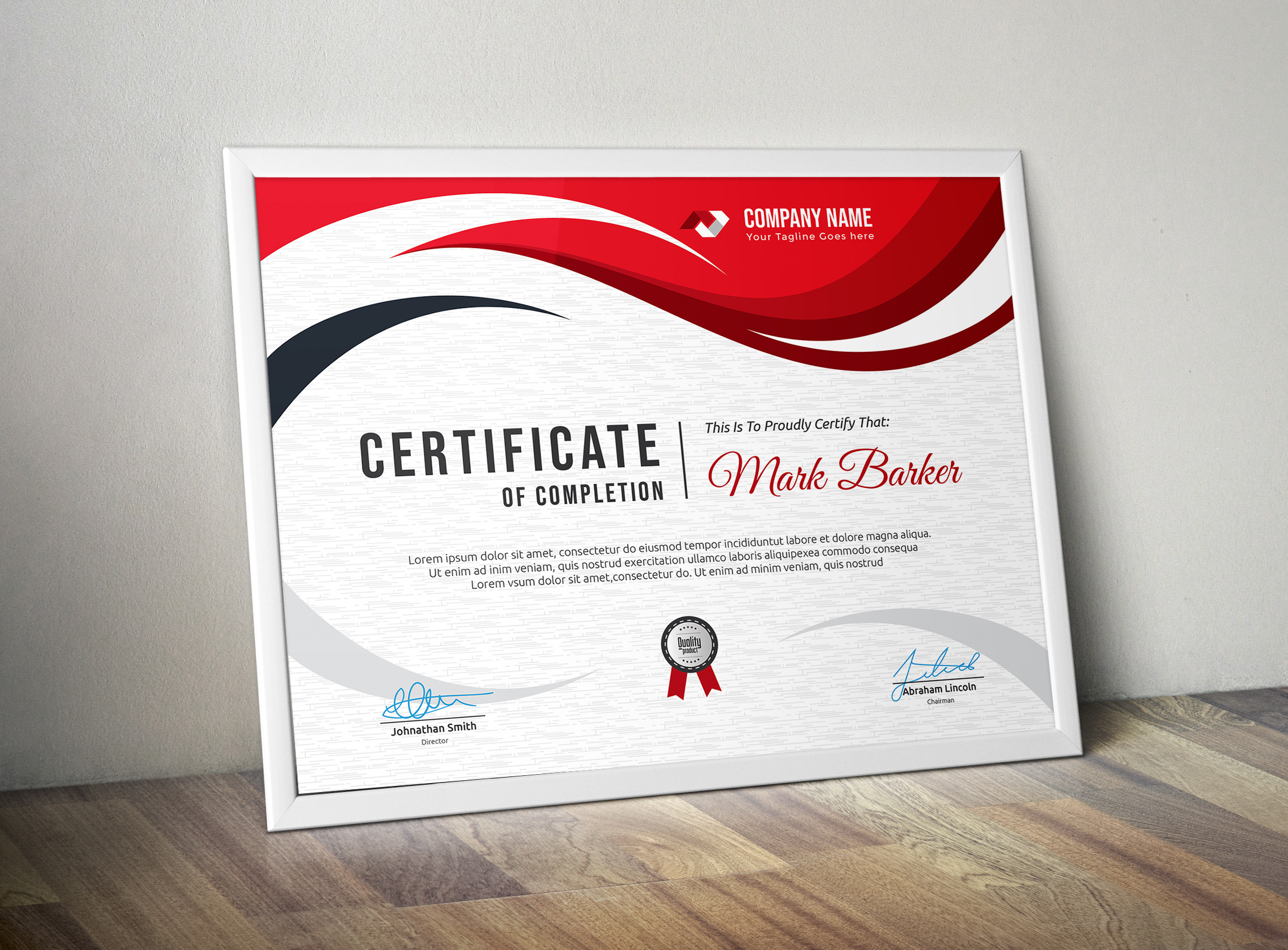 Certificate Word | PSD | AI