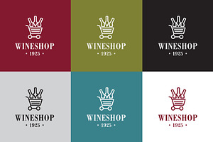 Wine Shop Logo