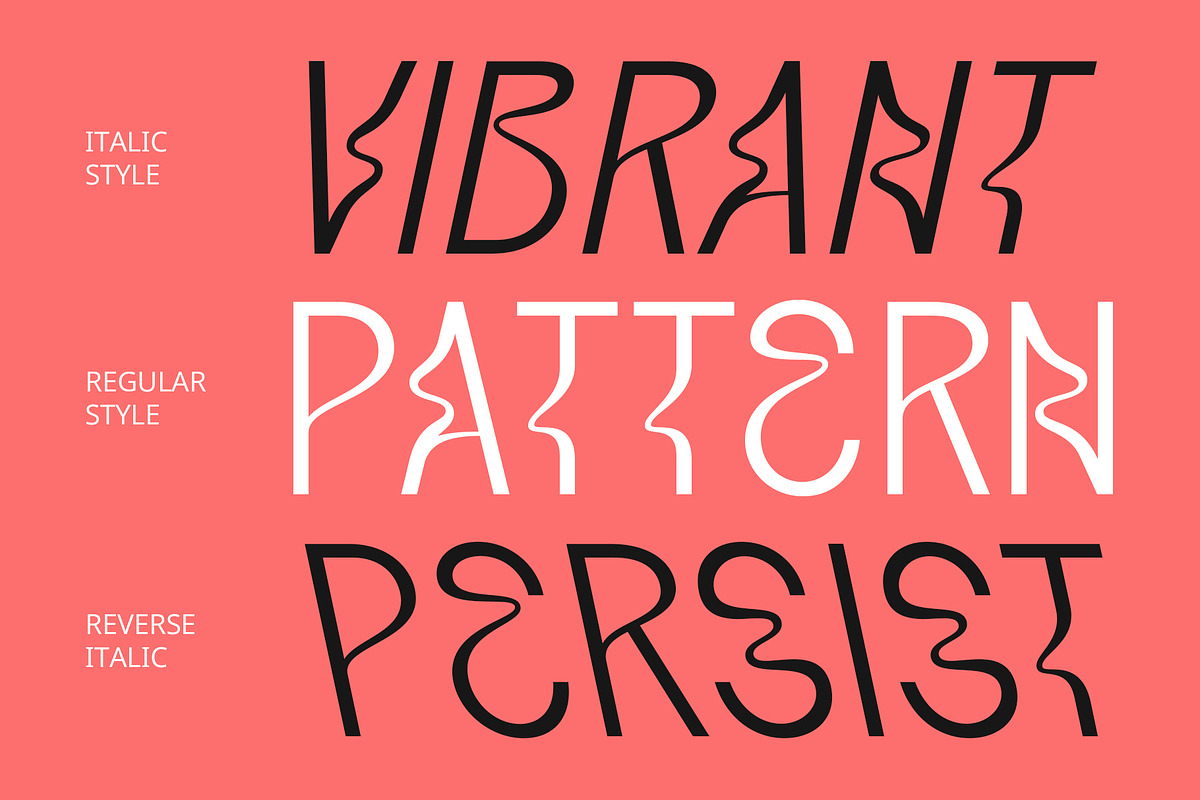 CS Sublime – Trippy Font, a Sans Serif Font by Craft Supply Co. (Photo 2 of 8)