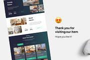 Habitacion – Booking Hotel Website, an UI Kit Template by Panen Creative (Thumbnail 3 of 3)