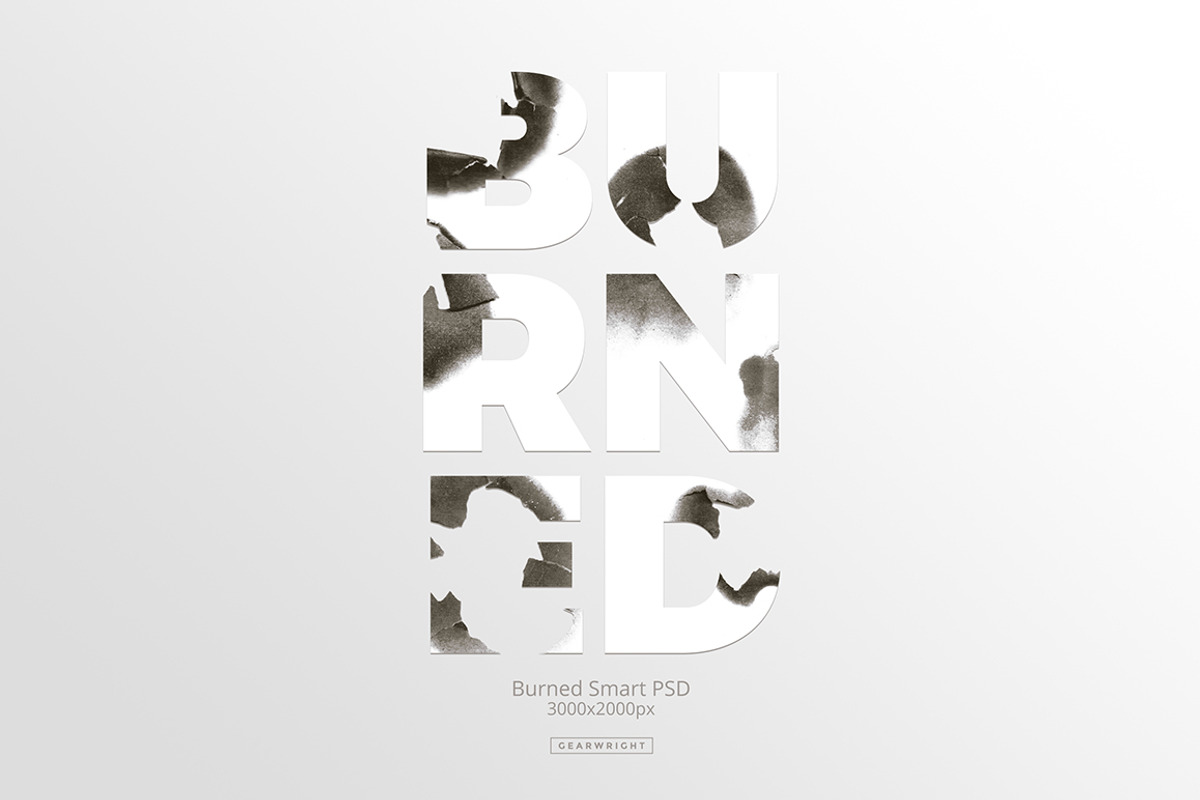 Burned Smart PSD Vol. 1, a Layer Style Add-On by Unember (Photo 2 of 6)