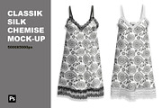 Classic silk chemise mockup., a Shirt Mockup by Irena Matiash shop (Thumbnail 1 of 6)