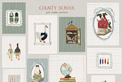 Back To School Cottagecore Images, a Decorative Illustration by whiteheartdesign (Thumbnail 18 of 19)