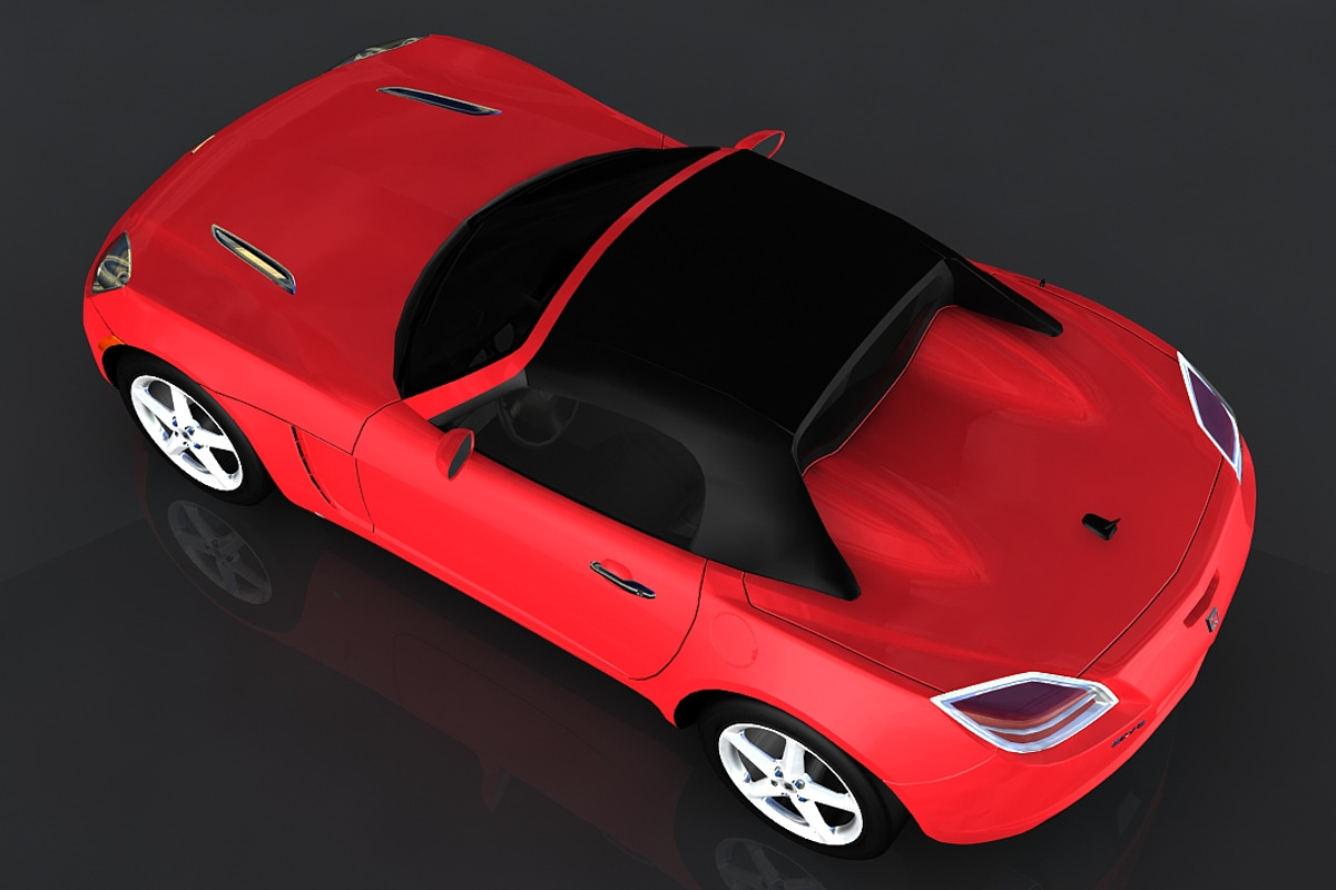 Saturn Sky Red Line, a Cars & Vehicle 3D Model by valtriiu (Photo 7 of 12)