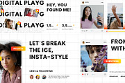 Instagram Intro Light Mode, a Social Media Template by Loin Studio (Thumbnail 1 of 2)