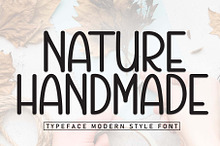 Nature Handmade | Script Font