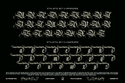 Blink Round Typeface, a Blackletter Font by alit design (Thumbnail 14 of 20)