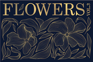 Flowers and Plants vol.3, a Decorative Illustration by Marylia