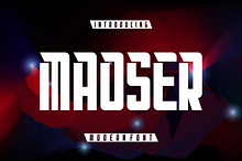 Maoser - Bold Modern Font