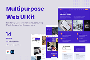 Multipurpose Web UI Kit