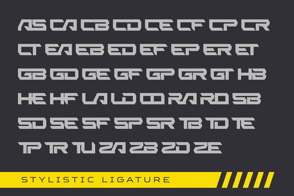 Grize Sports - Automotive Logo Font, a Sans Serif Font by Nirmana Visual (Photo 6 of 16)