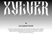 Xylver - Blackletter Font, a Blackletter Font by Inviline.co (Thumbnail 14 of 14)