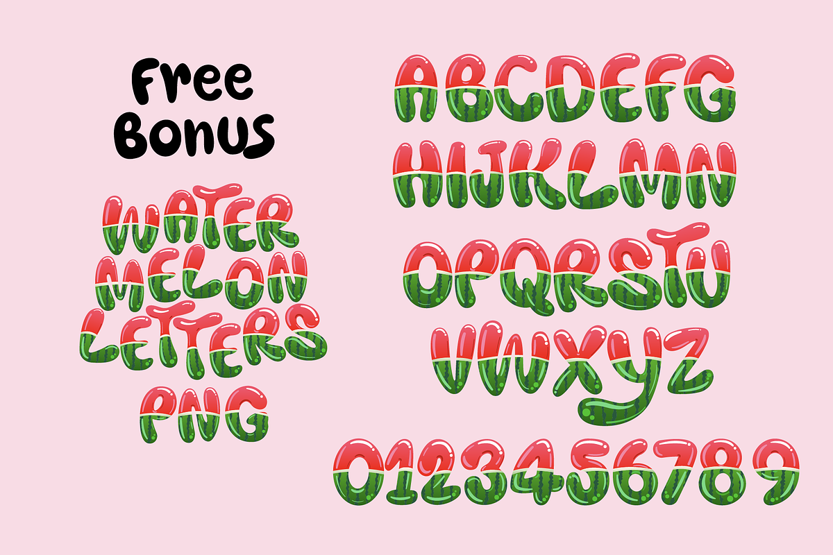 Tropical Fruit, a Sans Serif Font by BBtypeStudios (Photo 10 of 16)