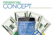 Money, Paper currency, Credit Cards, a Finance Illustration by TAlex (Thumbnail 6 of 6)