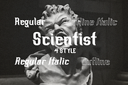 Scientist Castle - Family Slab Serif, a Slab Serif Font by DiosiArt (Thumbnail 3 of 11)