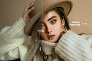 Retro Portrait Lightroom Presets, a Preset Add-On by Presetrain Co. (Thumbnail 2 of 8)